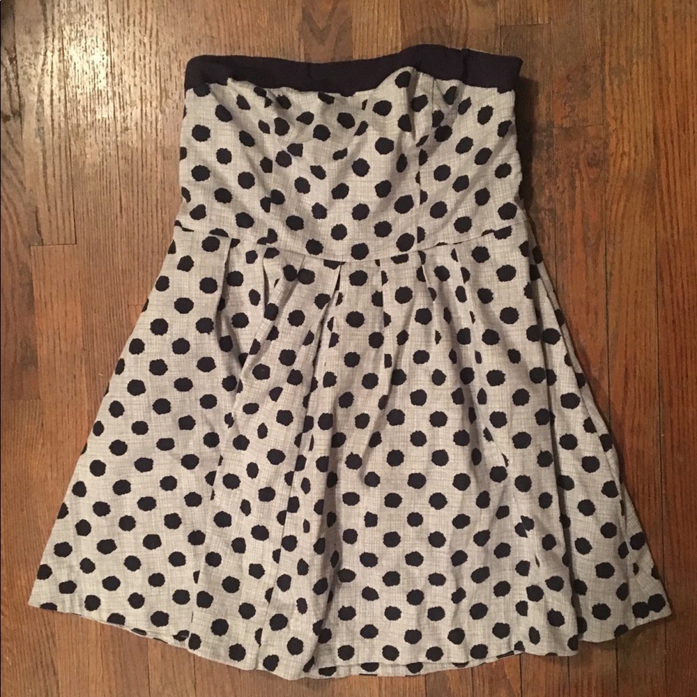 Strapless dress